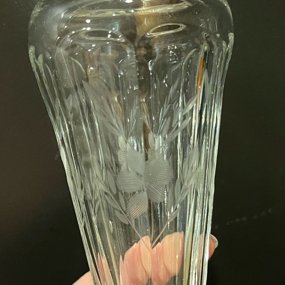 Vintage Automobile Limousine Glass Bud Vases Set of 2 - Picture 14 of 15